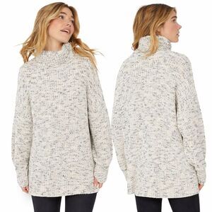 Offline by Aerie Chillside Long Sleeve Chunky Knit Oversized Baggy Turtleneck